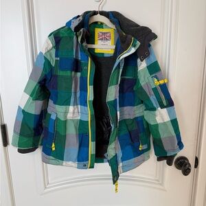 Mini Boden Fleece Lined Jacket